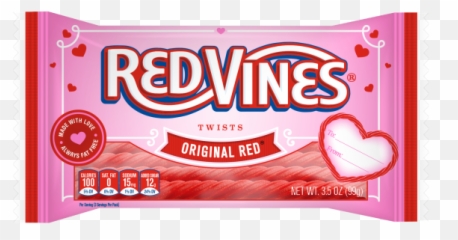 New Valentines Day Candy Sweets And Treats - Red Vines Original Twists Emoji