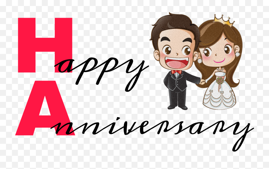 Largest Collection Of Free - Toedit Happy Anniversary Stickers Cartoon Wedding Emoji,Happy Anniversary Emoji