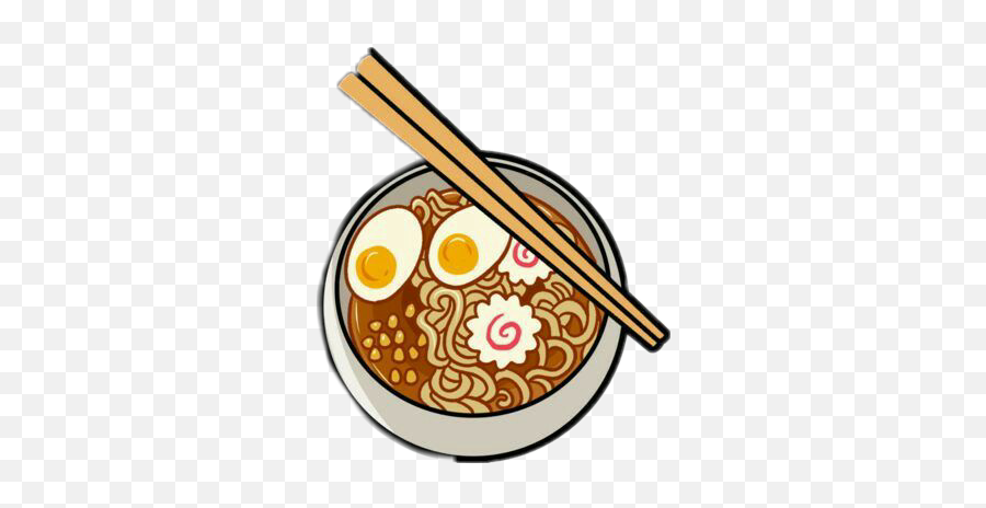 Lamen Miojo Korea Sticker By Smelochae - Ramen Emoji,Korea Emoji