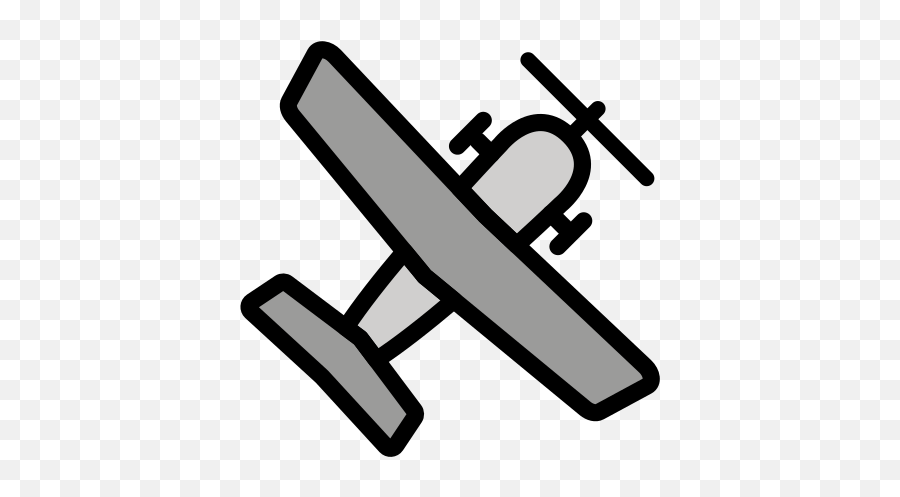 Small Airplane - Clip Art Emoji,Emoji Airplane