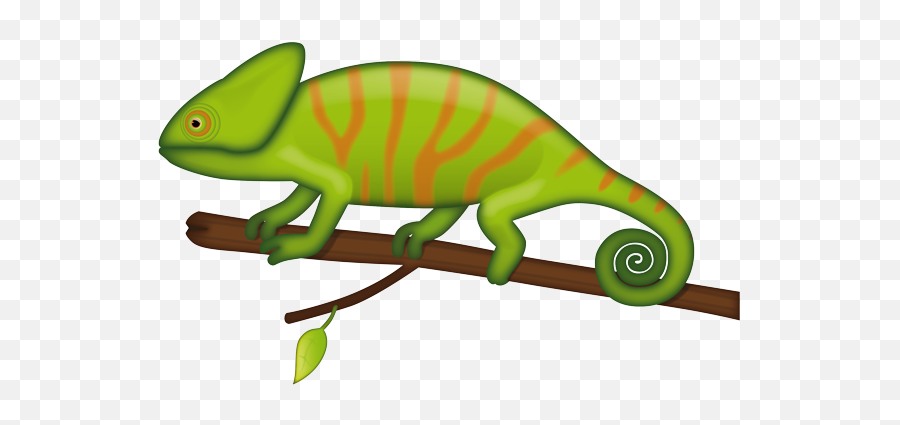 Emoji - Common Chameleon,Lizard Emoji