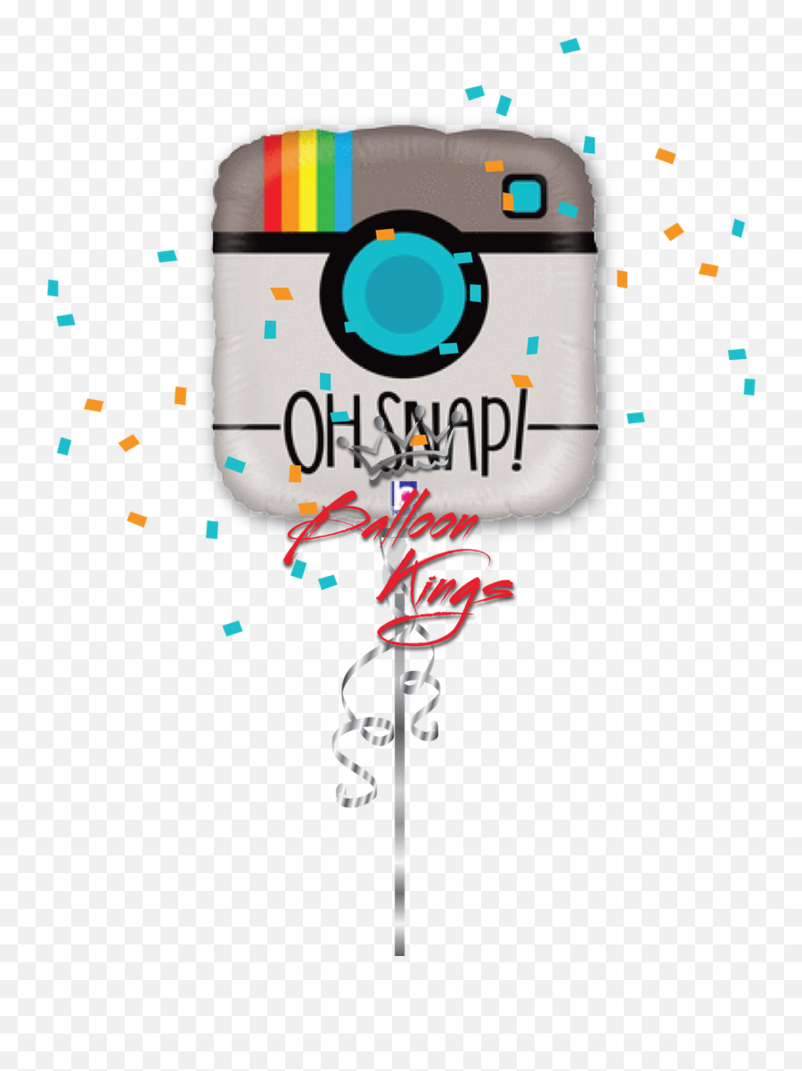 Oh - Oh Snap Balloon Emoji,Emoji Snap