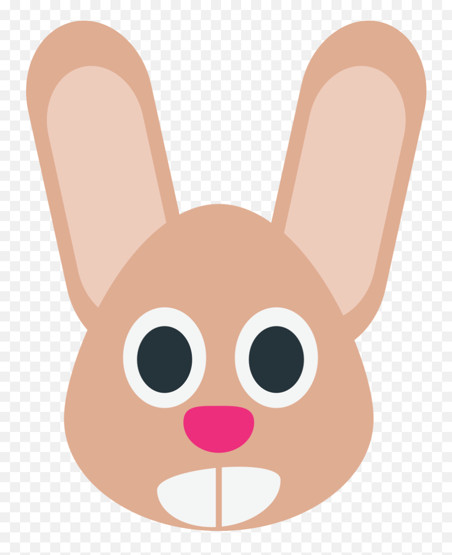 Emojione1 1f430 - Domestic Rabbit Emoji,Thanksgiving Emoji Text
