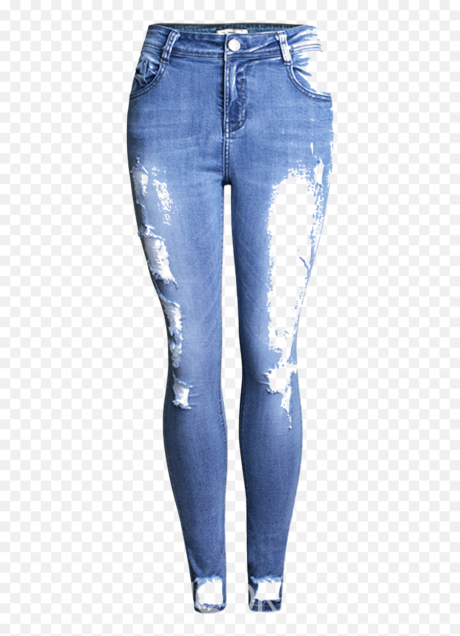 Ripped Jeans - Trousers Emoji,Jeans Emoji