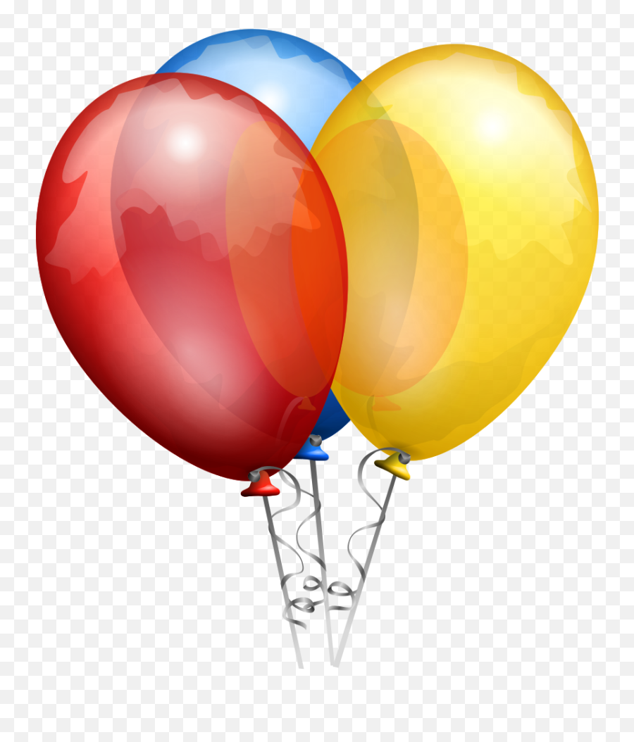 Balloons - Transparent Balloon Png Emoji,Facebook Birthday Emoji
