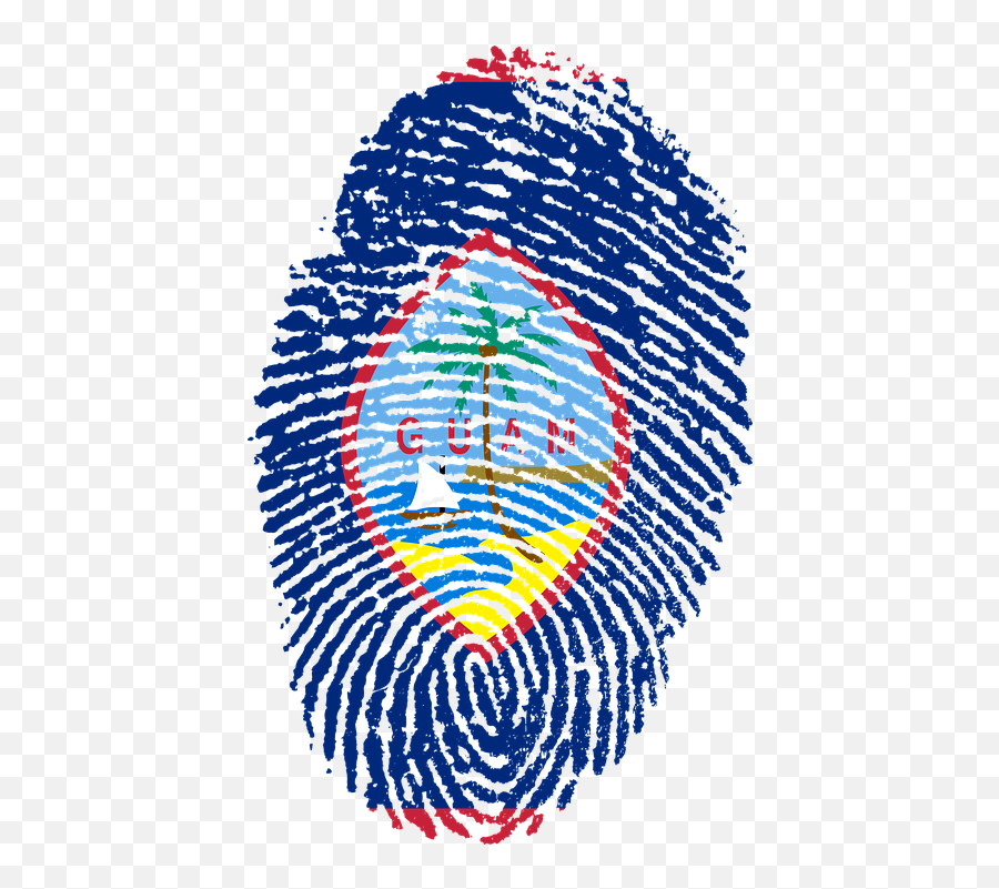 Guam Flag Fingerprint - Bd Flag Fingerprint Emoji,Guam Flag Emoji