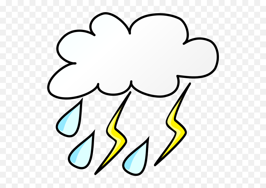 Storm - Transparent Background Rain Clipart Emoji,Emoji Arts And Crafts