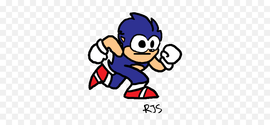 Dumb Dumb Stickers For Android Ios - Mario And Sonic Running Gif Emoji,Derpy Emoji
