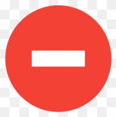 Minus Icon - Youtube Logo Round Png Emoji