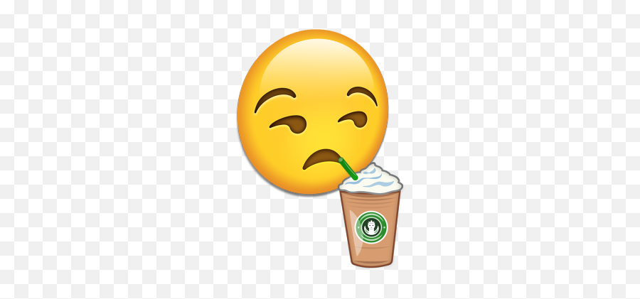 Unamused Emoji - Unamused Starbucks,Sob Emoji