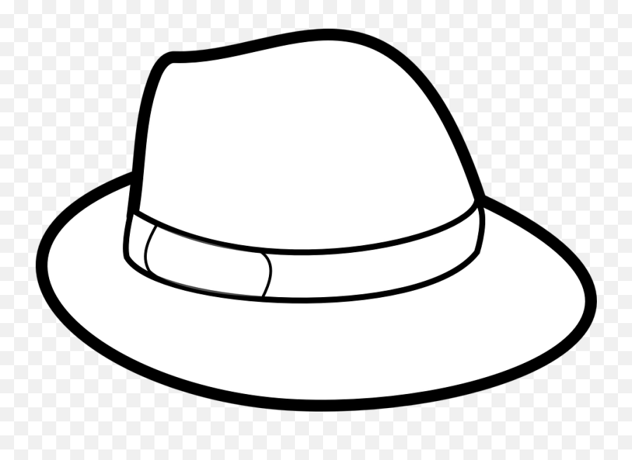 Free Fedora Hat Images - Hats Black And White Emoji,Cowboy Hat Emoticon