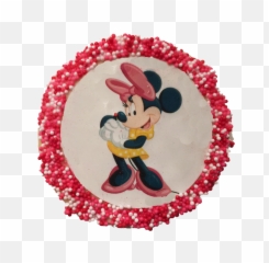 Minnie Mouse Sugar Cookies With - Cartoon Emoji,Minnie Emoji