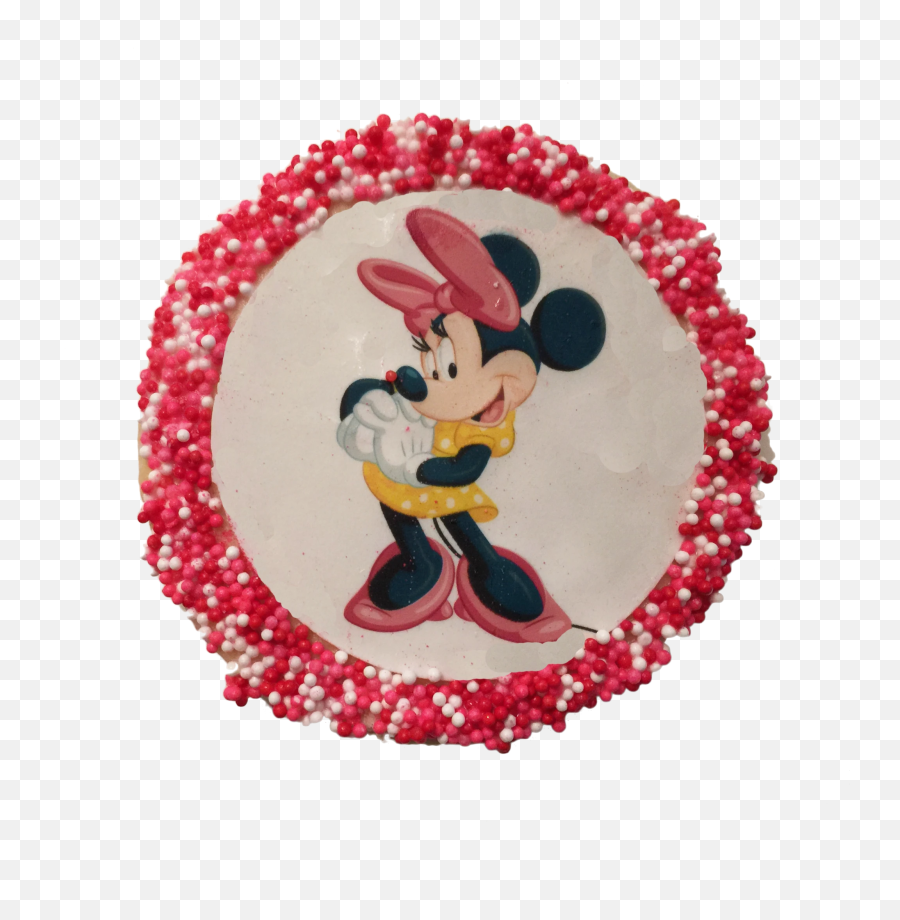 Minnie Mouse Sugar Cookies With - Cartoon Emoji,Minnie Emoji