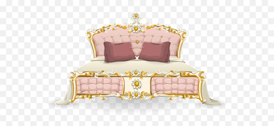 Free Bed Bedroom Illustrations - Luxury Bed Png Emoji,Emoji Covers For Beds