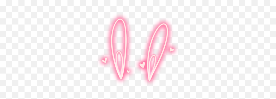 Emoji Bunny Neon Ears Face Hat Crown - Rabbit Ear Pattern Free,Bunny Face Emoji