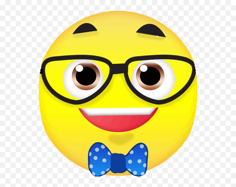 Nerd Clipart Emoji Picture - Smart Emojis,Animated Emoji Android
