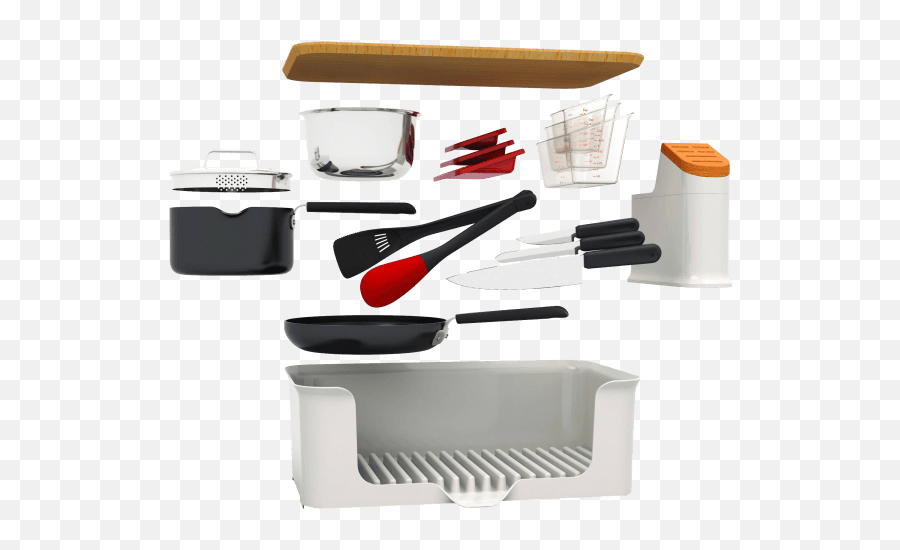 Kitchen In A Box - Kitchen Starter Set Emoji,Guess The Emoji Back Man Knife