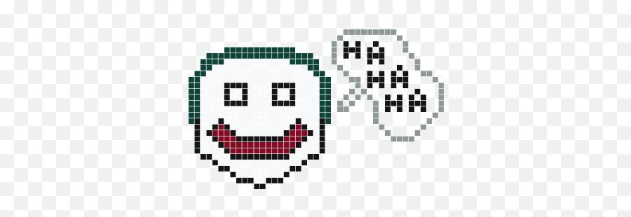 The Joker - Kalp Eklinde Ema Örnekleri Emoji,Joker Emoticon