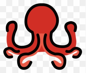 Octopus - Illustration Emoji,Octopus Emoji