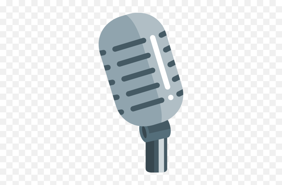 Studio Microphone Emoji - Microphone Emoji Png Hd,Microphone Emoji