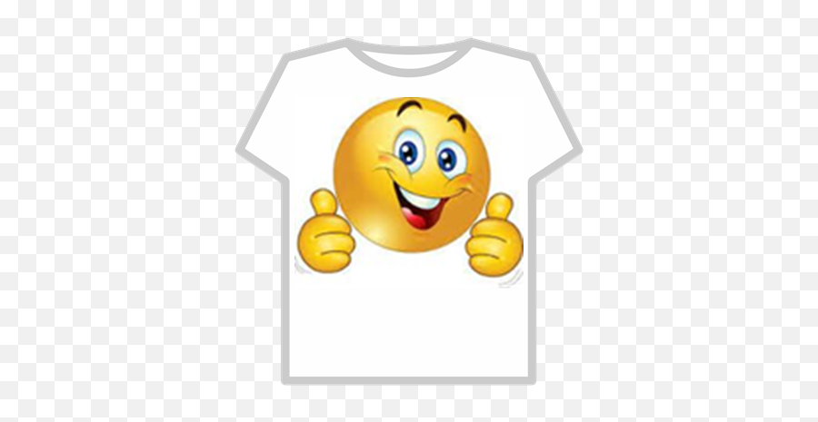 Mike9760 - Emoji Shirt Roblox Thumbs Up Face Clipart,Honeybee Emoji