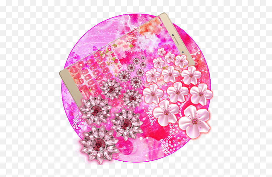 Cherry Blossom Gravity Keyboard - Google Playko Aplikazioak Emoji,Cherry Blossom Emoji