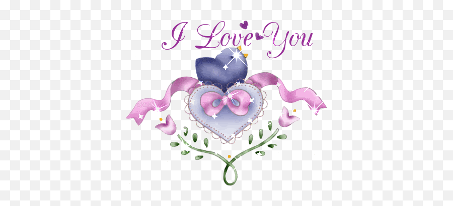 I Love You Heart Gif - Love You Dil Gif Emoji,I Love You Emoticon