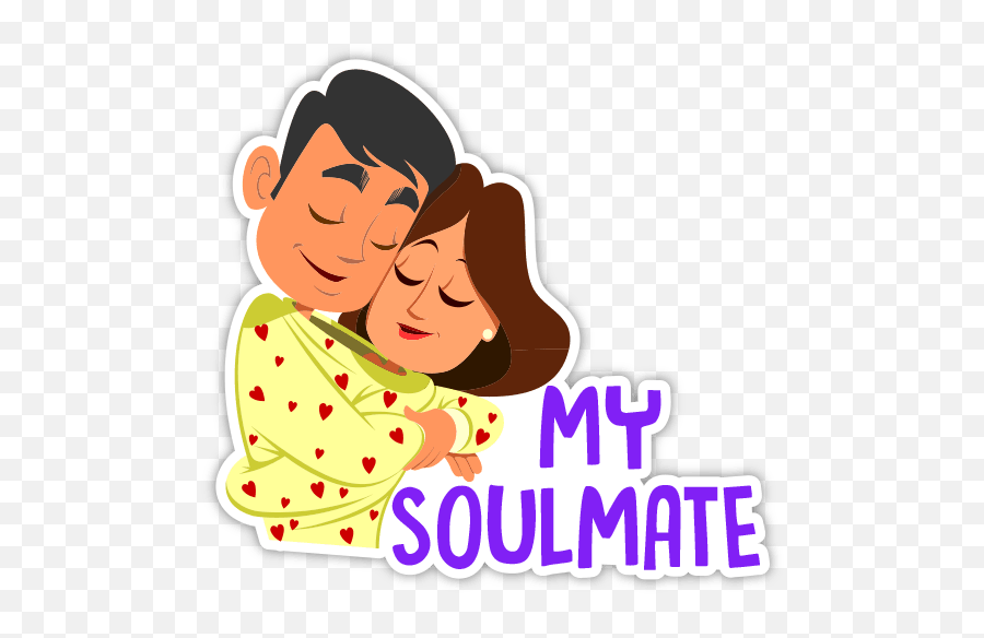 Couple Mushy Stickers - Romantic Couple Love Stickers Emoji,Emoji Couple