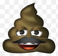 Emoji - Poop Emoji Head Exploding,Mustache Emoji