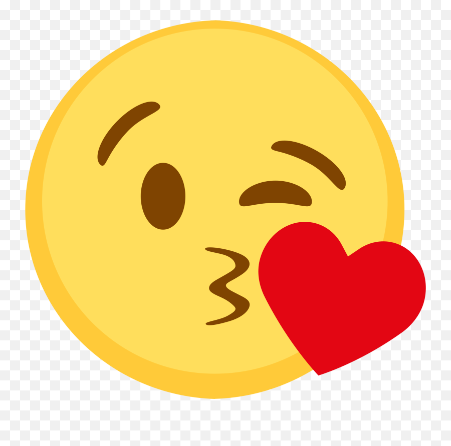 Custom Airpod Pro Case - Circle Emoji,Blowing Kiss Emoticon