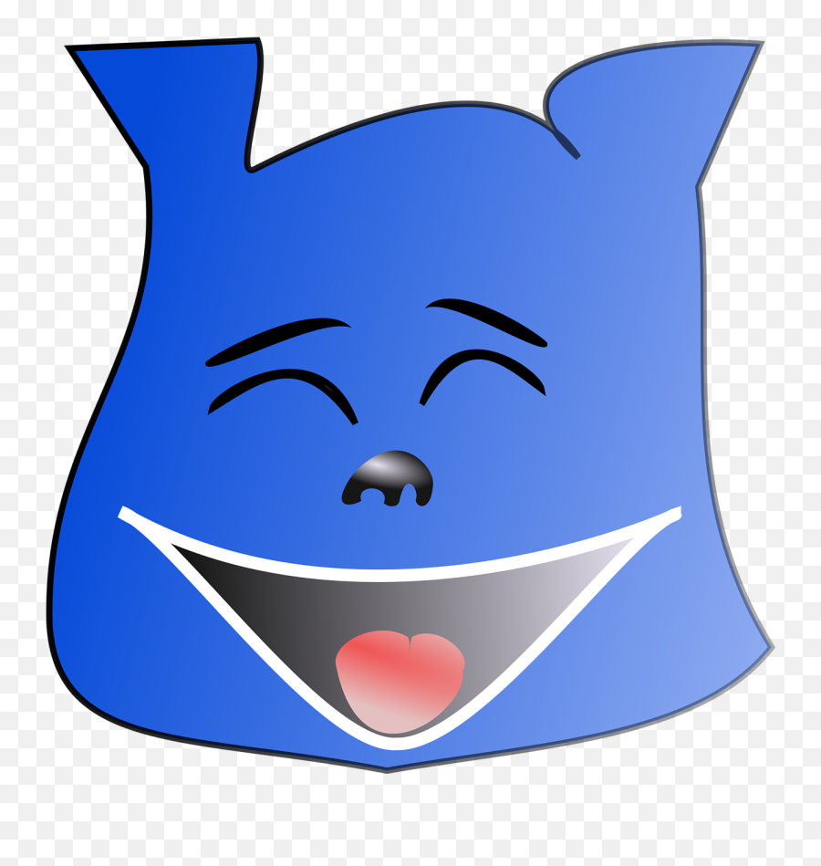 Happy Laughing Emotion Haha Cartoon - Emojk Marah Emoji,Laughing Emoji