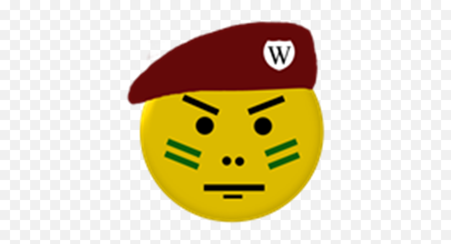 Military Smiley - Smiley In Training Emoji,Military Emoticon