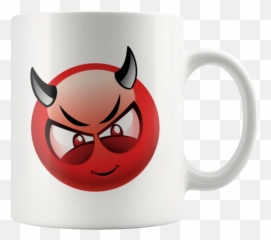 Download Devil Emoji Coffee Mug - Transparent Png