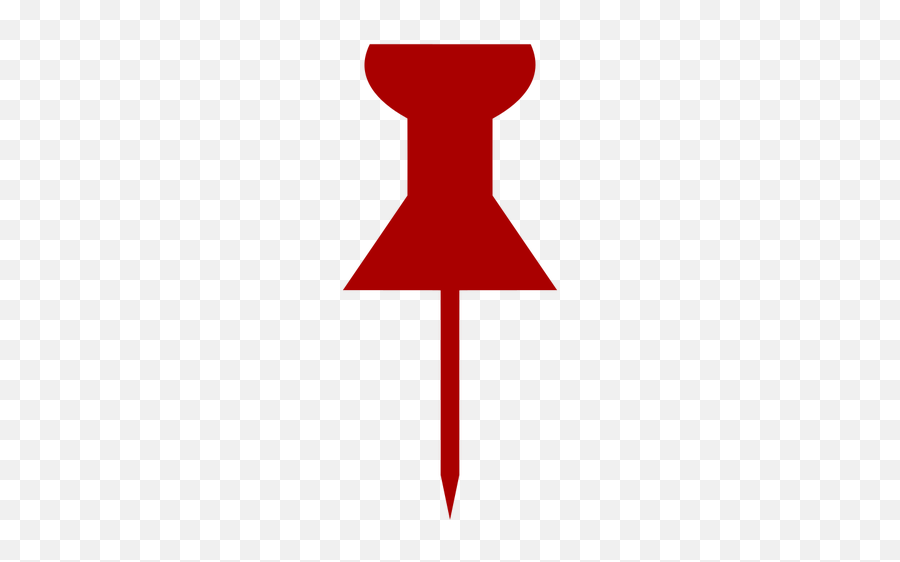 Red Pin Icon - Tack Pin Emoji,Push Pin Emoji