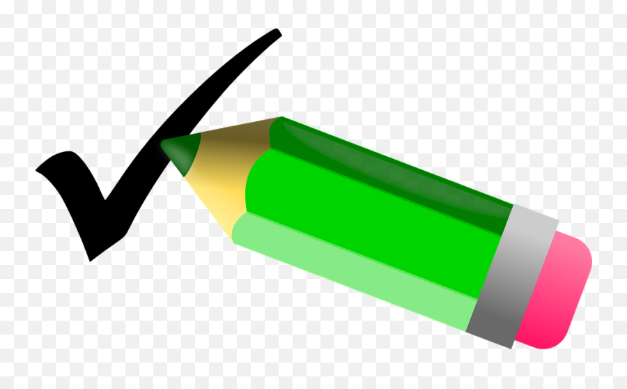 Free Check Tick Vectors - Check Mark With Pencil Clipart Emoji,Check Box Emoji
