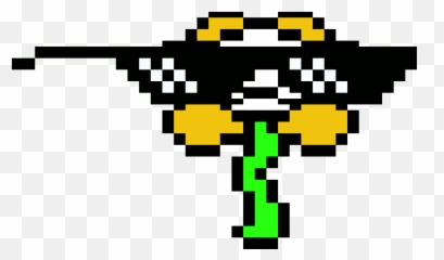 Pixilart - Flowey Undertale Png Emoji,Dance Party Emoticon