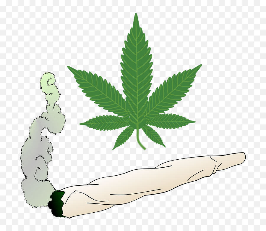 Hemp Leaf Joint T - Marijuana Leaf Stencil Emoji,Weed Leaf Emoji