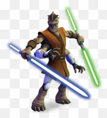 Lightsaber Pike And Double Bladed - Star Wars Pong Krell Emoji
