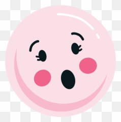 Surprise Face Emoji Svg Cut File - Circle,Face Emoji