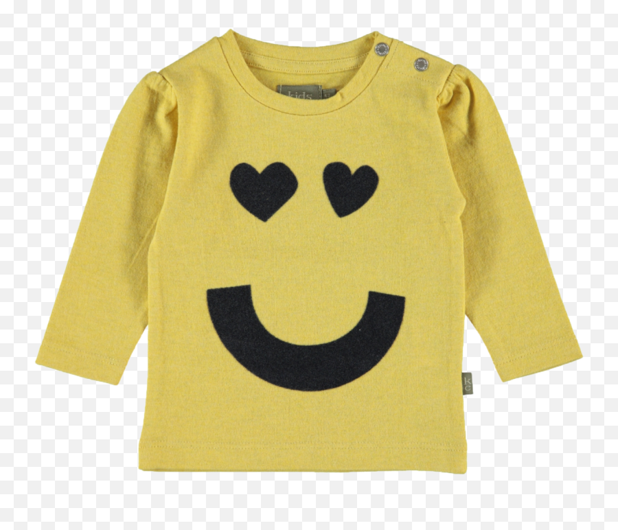 Kidscase Sam Organic Girls Print T Emoji,Emoticon Shirts