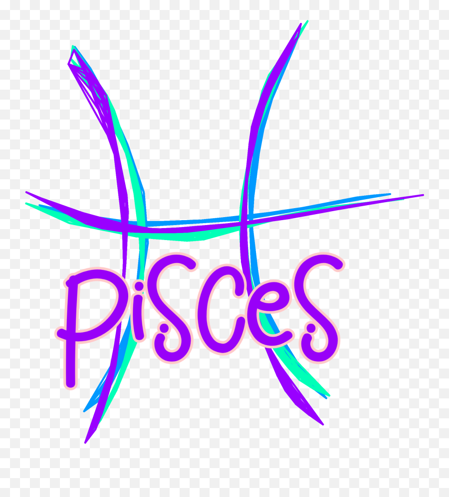 Pisces - Graphic Design Emoji,Pisces Emoji