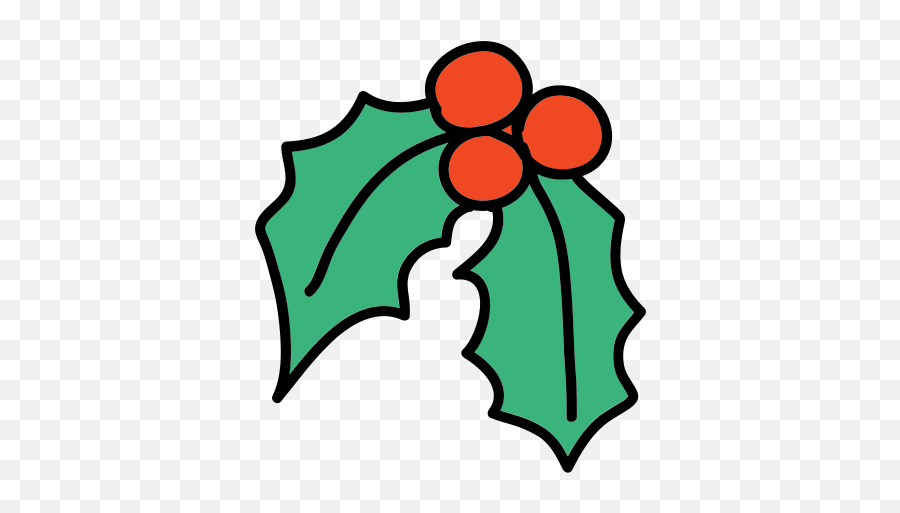 Christmas Plants Icon - Free Download Png And Vector Clip Art Emoji,Mistletoe Emoji