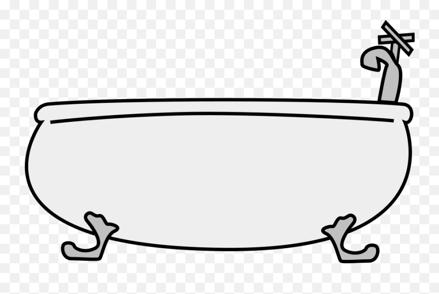 Bath Tub Clipart - Png Download Full Size Clipart 181519 Bathtub Clip Art Emoji,Bathtub Emoji