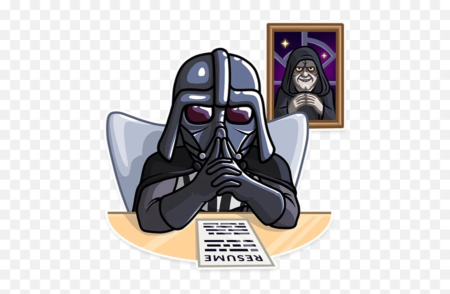The Dark Side Stickers For Whatsapp - Darth Vader Stickers Telegram Emoji,Bane Emoji
