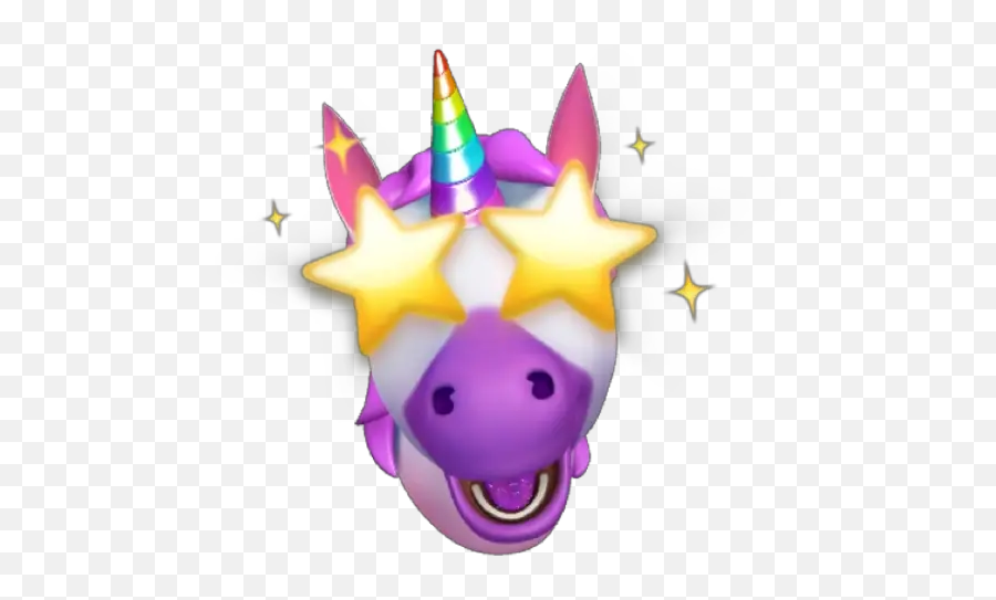 Unicorn Memoji Stickers For Whatsapp - Memoji Unicorn,Unicorn Emoji Hat