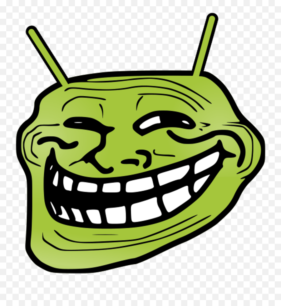 Annoying Orange Troll Face Png - Tiny Troll Face Emoji,Trollface Emoticon