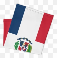 República Dominicana Flag Washable Face Neck Mask - Ministerio De Interior Y Policia Emoji,Dominican Flag Emoji