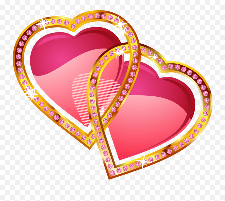 Hearts - Pixiz Love Kiss Emoji,Gold Heart Emoji