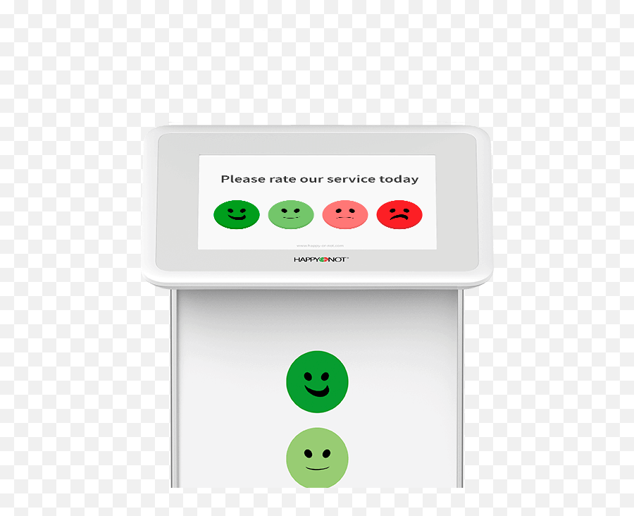Smiley Touch - Touch Screen Feedback System Happyornot Happy Or Not Smiley Touch Emoji,Happy Emoticons