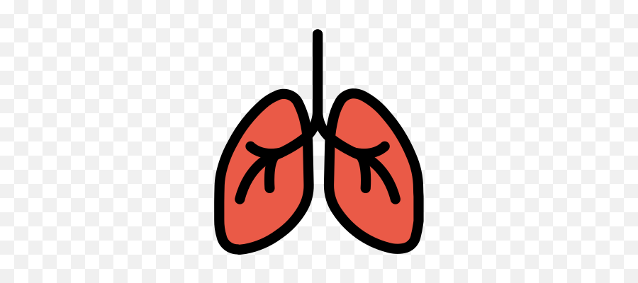 Lungs Emoji - Lungs Emoji,Inhale Emoji